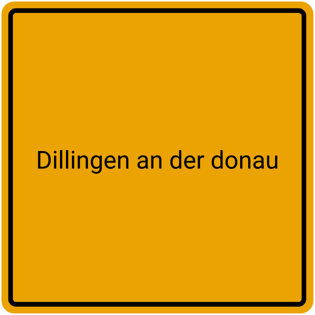 Meldebestätigung Dillingen an der Donau